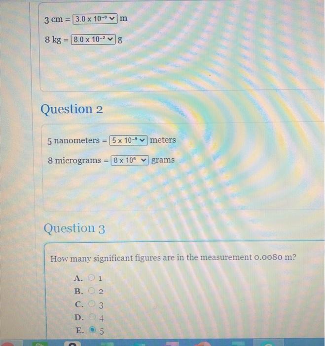 Solved Question 6 Select one answer Which of the following | Chegg.com