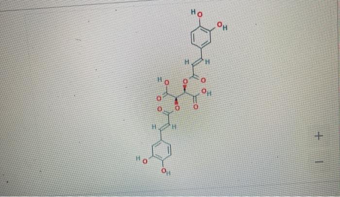 Solved What Are The Functional Groups Of Chicoric Acid Ex