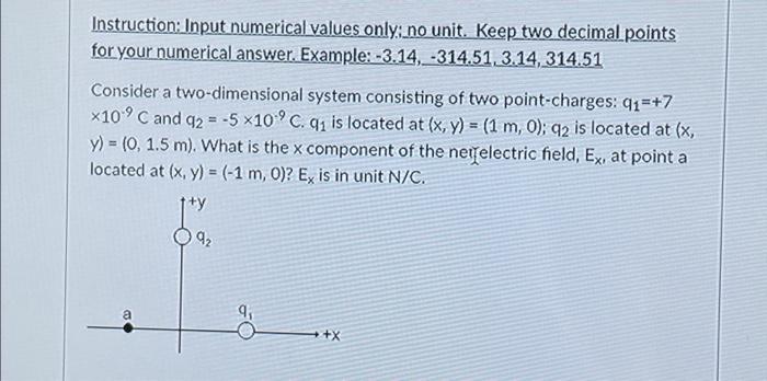 Solved Consider a two-dimensional system consisting of two | Chegg.com
