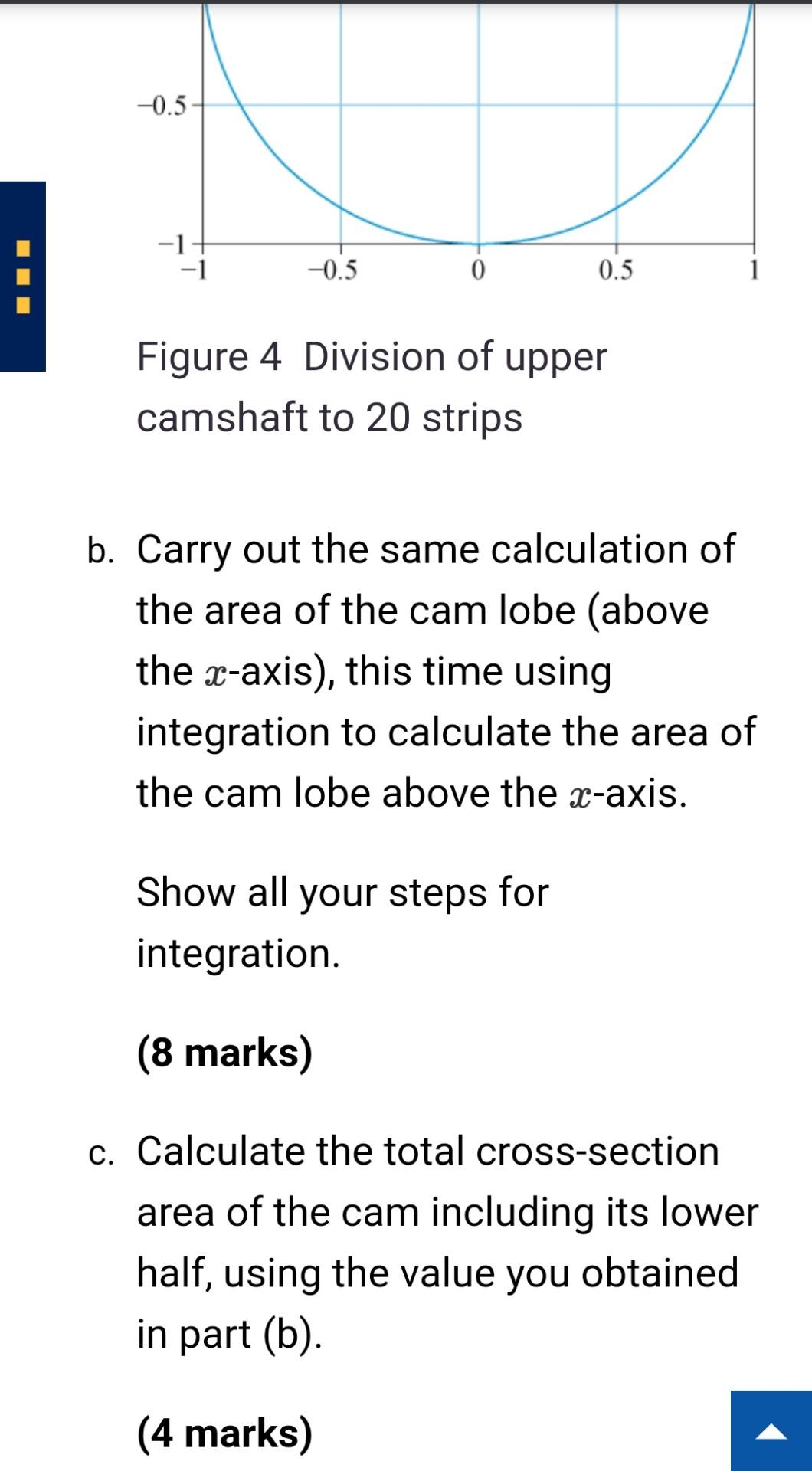 Solved Question 3 This question is worth 26 marks. • The cam | Chegg.com