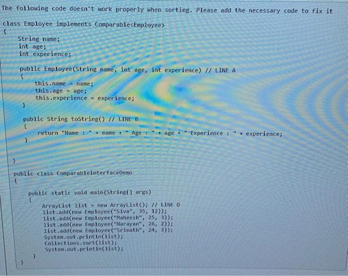 Solved The following code doesn't work properly when | Chegg.com