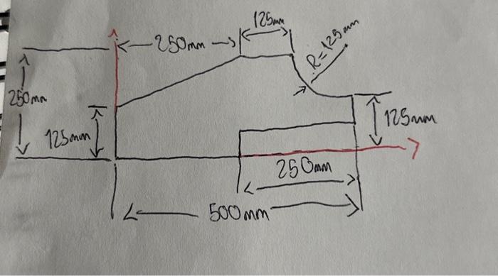 Solved calculate the center of gravity with respect to the | Chegg.com