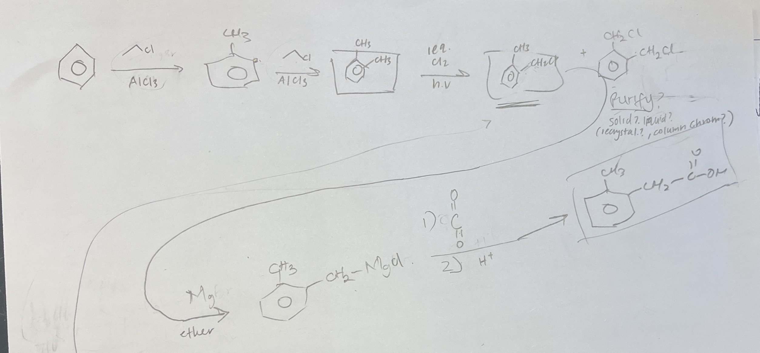 Solved i need the mechanisms for this with all the arrows | Chegg.com