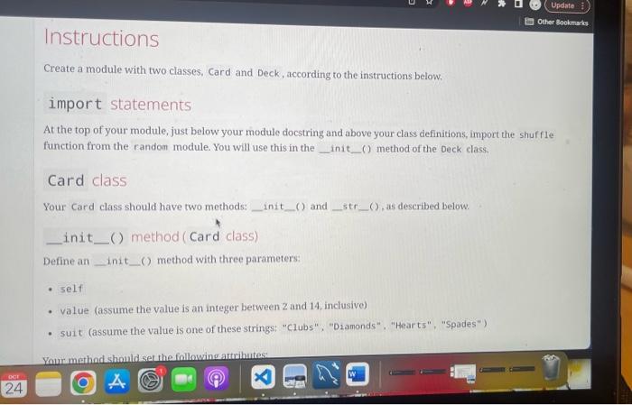 Solved import statements At the top of your module, just | Chegg.com