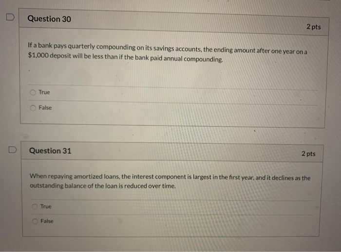 Solved Question 10 2 pts Which of the following costs | Chegg.com