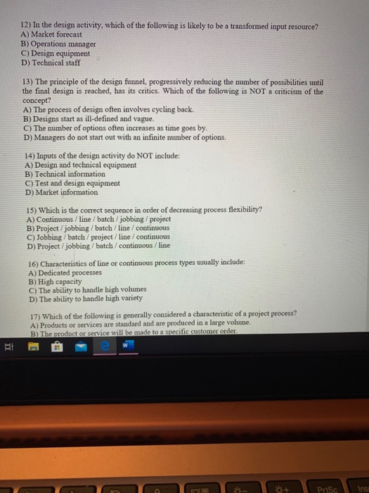Solved 36) Which of the following is a criticism of the TQM | Chegg.com