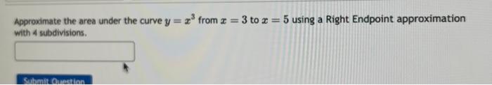 Solved Approximate the area under the curve y=x2 from x=0 to | Chegg.com