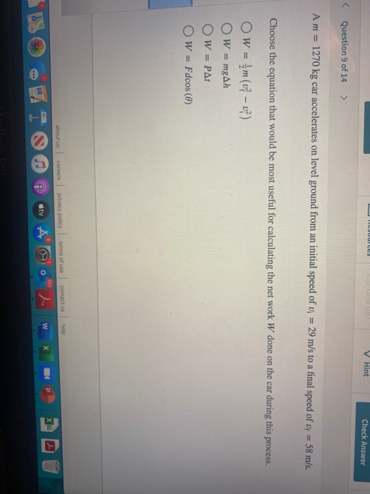 Solved Attem A mop is pushed across the