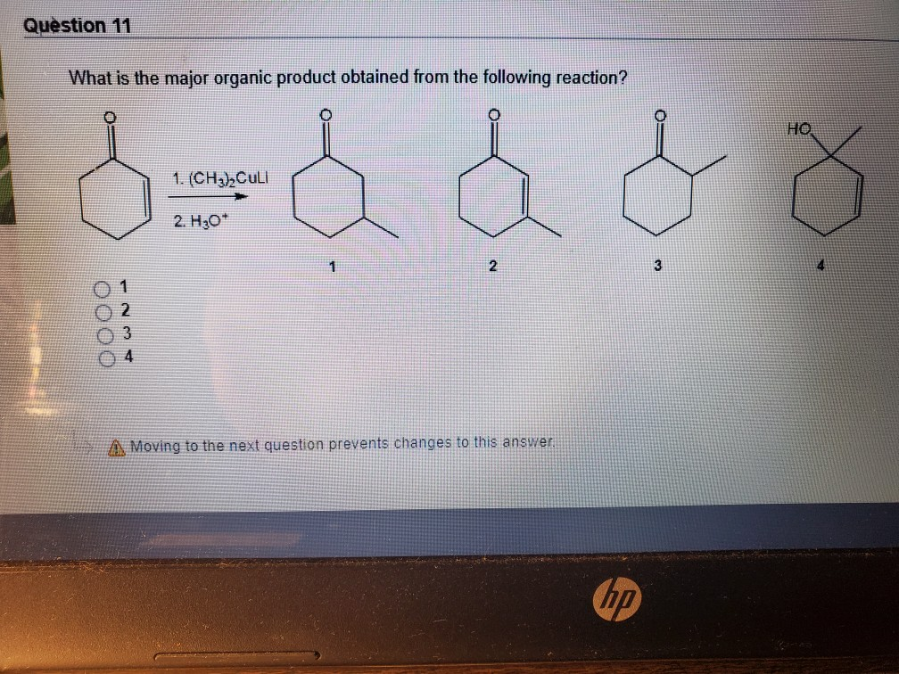 Solved Question 11 What Is The Major Organic Product | Chegg.com