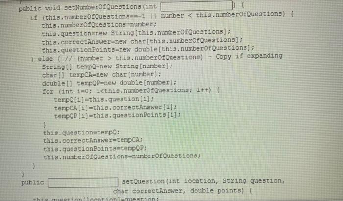 Solved Multiple Choice Test -description: String | Chegg.com