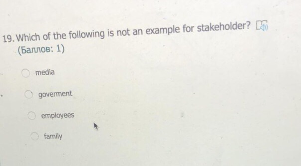 Solved 19. Which Of The Following Is Not An Example For | Chegg.com