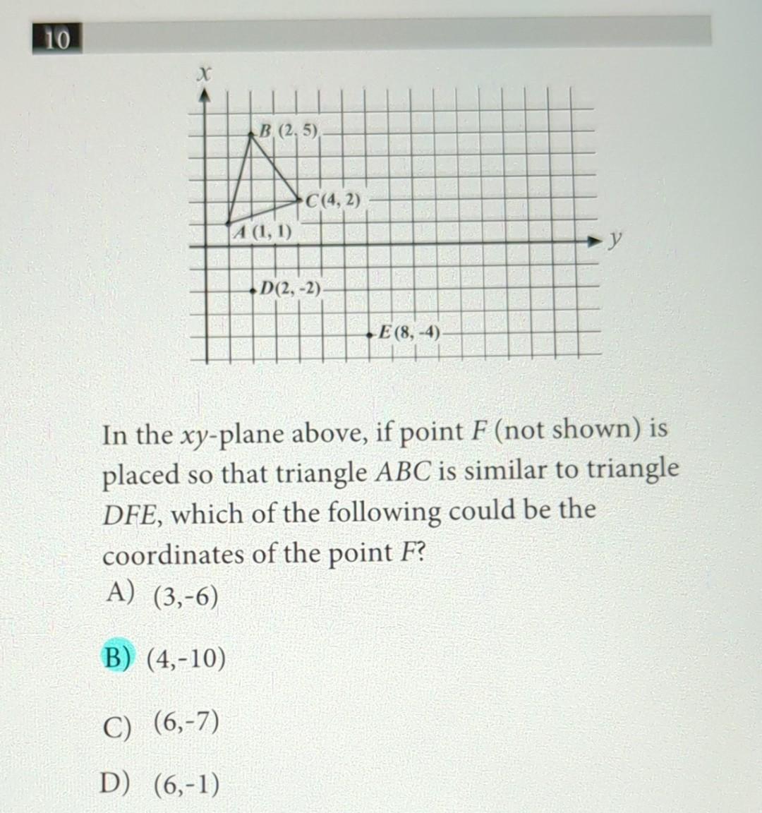 Solved In The Xy Plane Above If Point F Not Shown Is