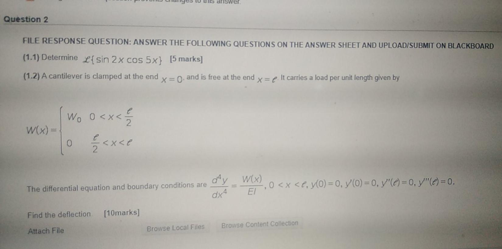 Solved answer Question 2 FILE RESPONSE QUESTION ANSWER THE