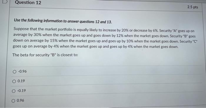 Solved D Question 10 2.5 pts Which of the following example | Chegg.com