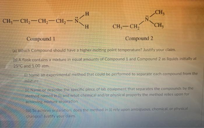 Solved H Ch Ch3 Ch2 Ch2 Ch2 N N H Ch2 Ch Chegg Com