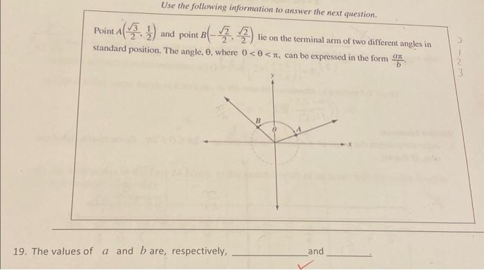 Solved Point A(23,21) And Point B(−22,22) Lie On The | Chegg.com