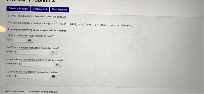 Solved HW 4.4: Problem 2 Previous Problem Problem List Max | Chegg.com