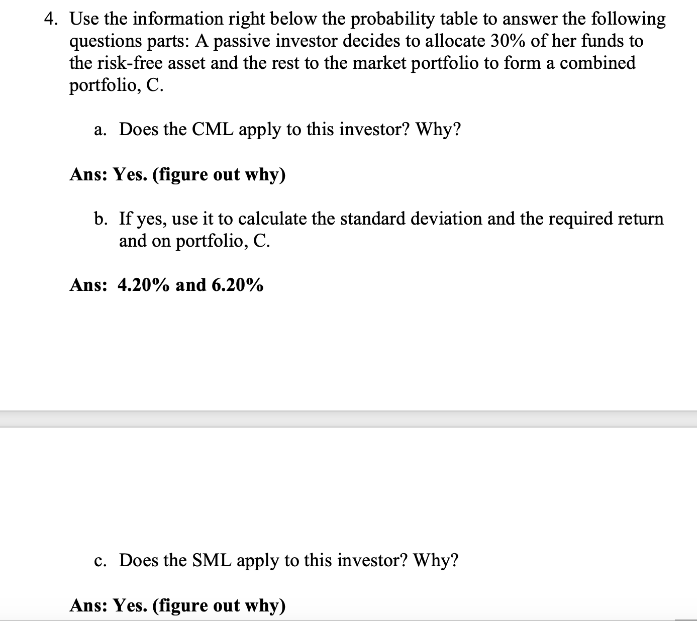 Solved Use the following information to answer the next | Chegg.com