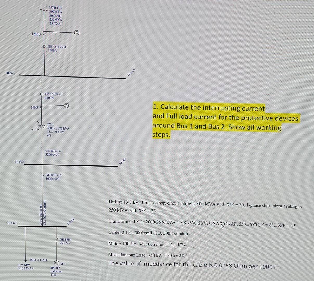 solved-1-calculate-the-interrupting-current-and-full-load-chegg