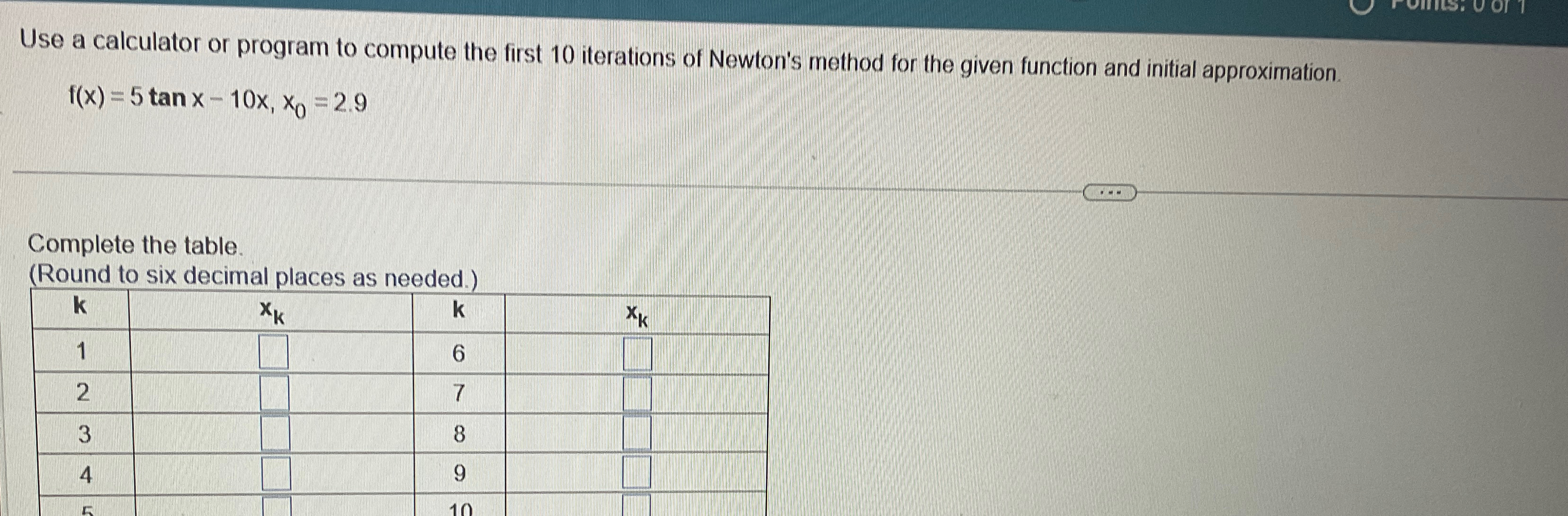 Solved Use a calculator or program to compute the first 10 | Chegg.com