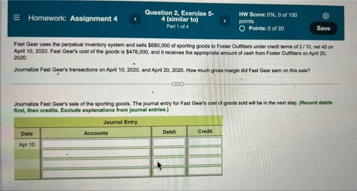 Solved Homework: Assignment 4 Question 2, Exercise 5- 4 | Chegg.com