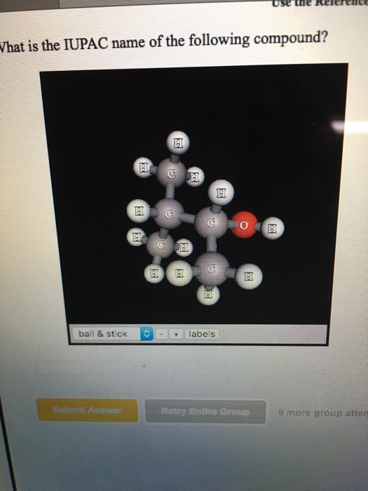 Solved What Is The IUPAC Name Of The Following Compound? CH3 | Chegg.com