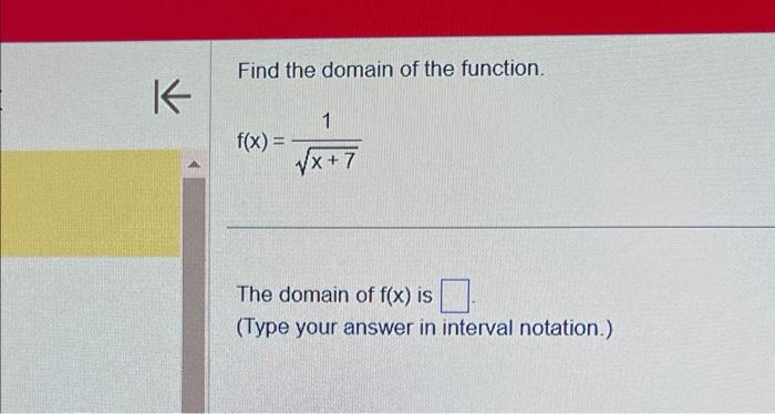 solved-find-the-domain-of-the-function-f-x-x-71-the-domain-chegg