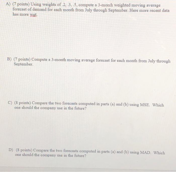 Solved 5. (30 points) The Instant Paper Clip Office Supply
