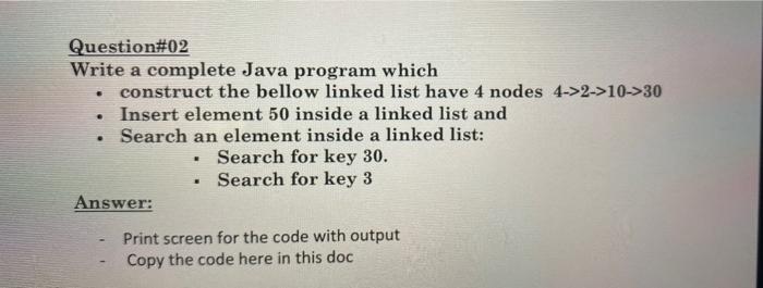 Solved a Question#02 Write a complete Java program which | Chegg.com