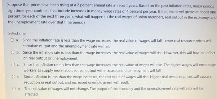 Solved Which of the following is most likely to lead to an | Chegg.com