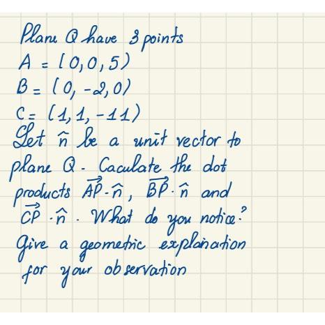 Solved Plane Q ﻿have 3 | Chegg.com