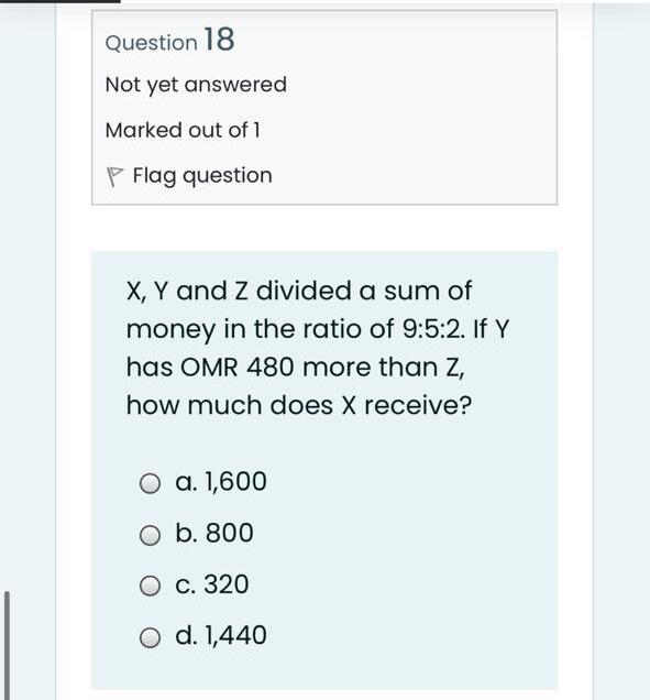 Solved Question 18 Not Yet Answered Marked Out Of 1 P Flag Chegg Com