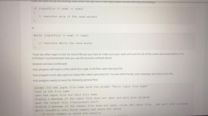 Solved C++ requirements • The store number must be of type | Chegg.com