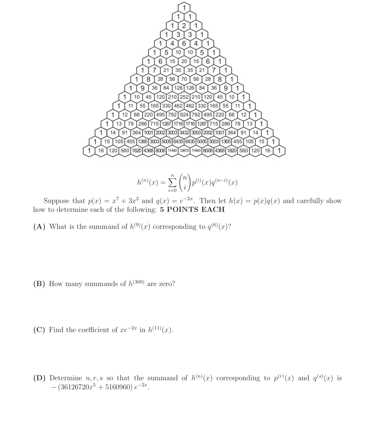 Solved H N X ∑i 0n Ni P I X Q N I X Suppose That