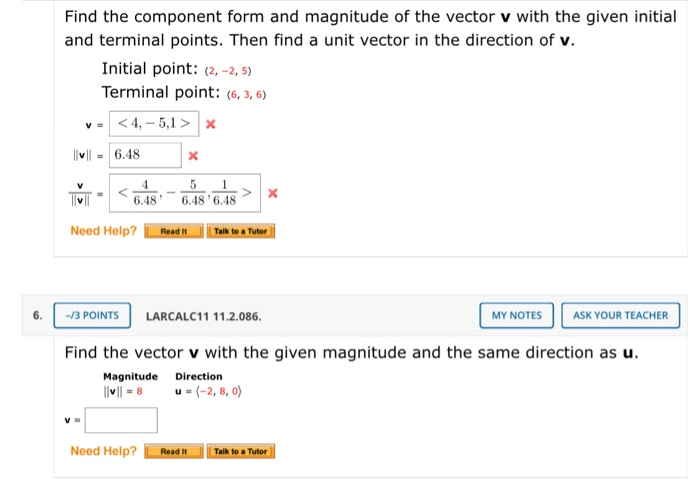 solved-find-the-component-form-and-magnitude-of-the-vector-v-chegg