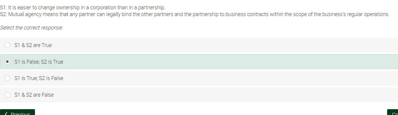 Solved S1: The partners' drawing account are shown in the | Chegg.com