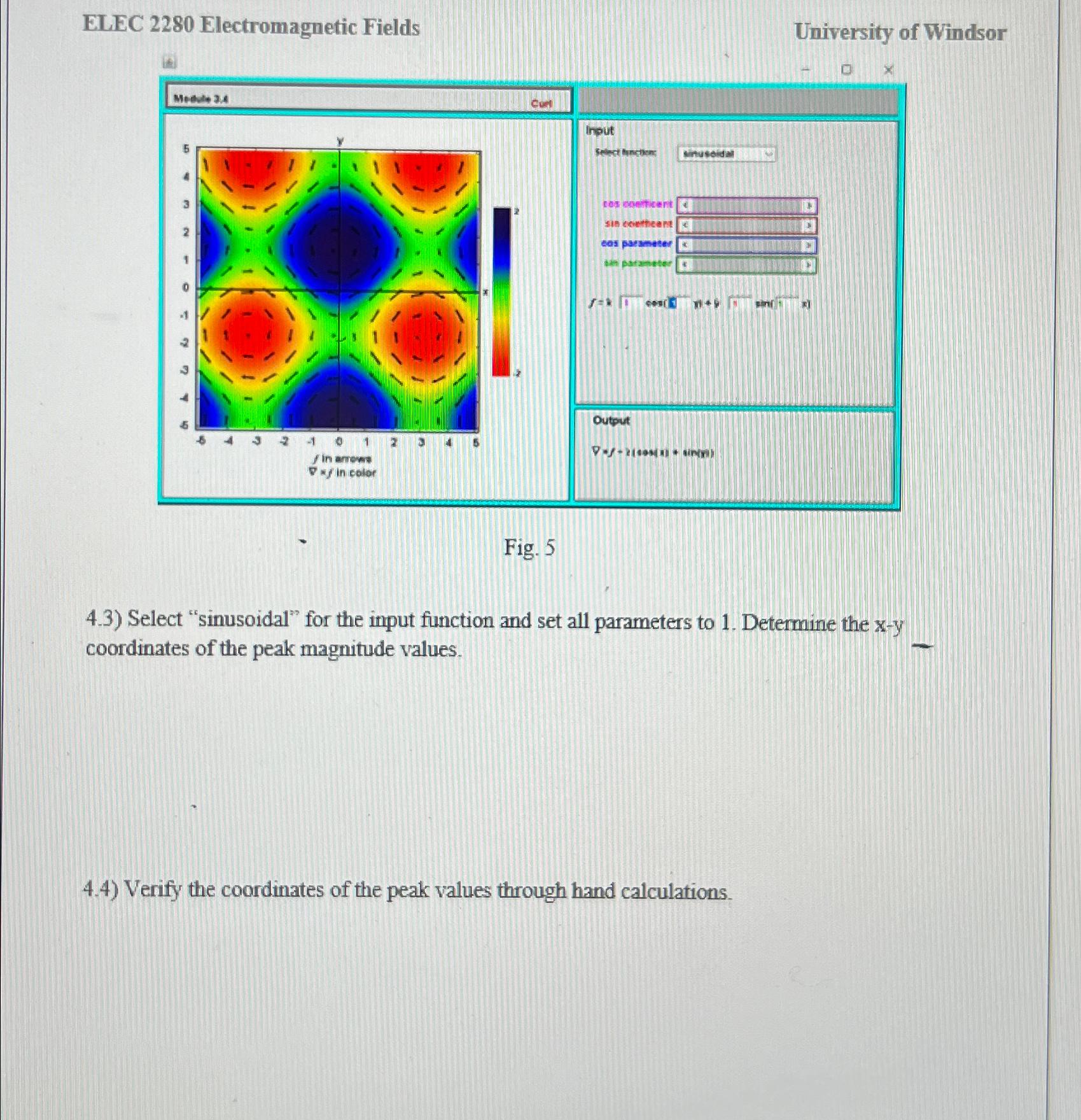 Solved Elec 2280 Electromagnetic Fieldsnuniversity Of 4398