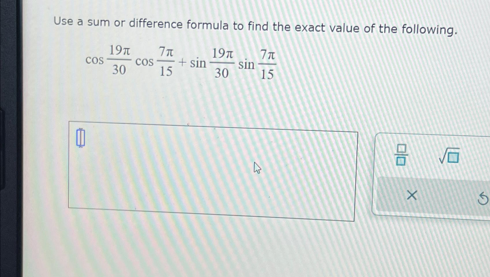 Solved Use A Sum Or Difference Formula To Find The Exact | Chegg.com