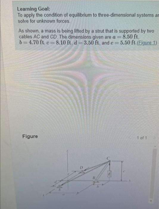 Solved Learning Goal: To apply the condition of equilibrium | Chegg.com