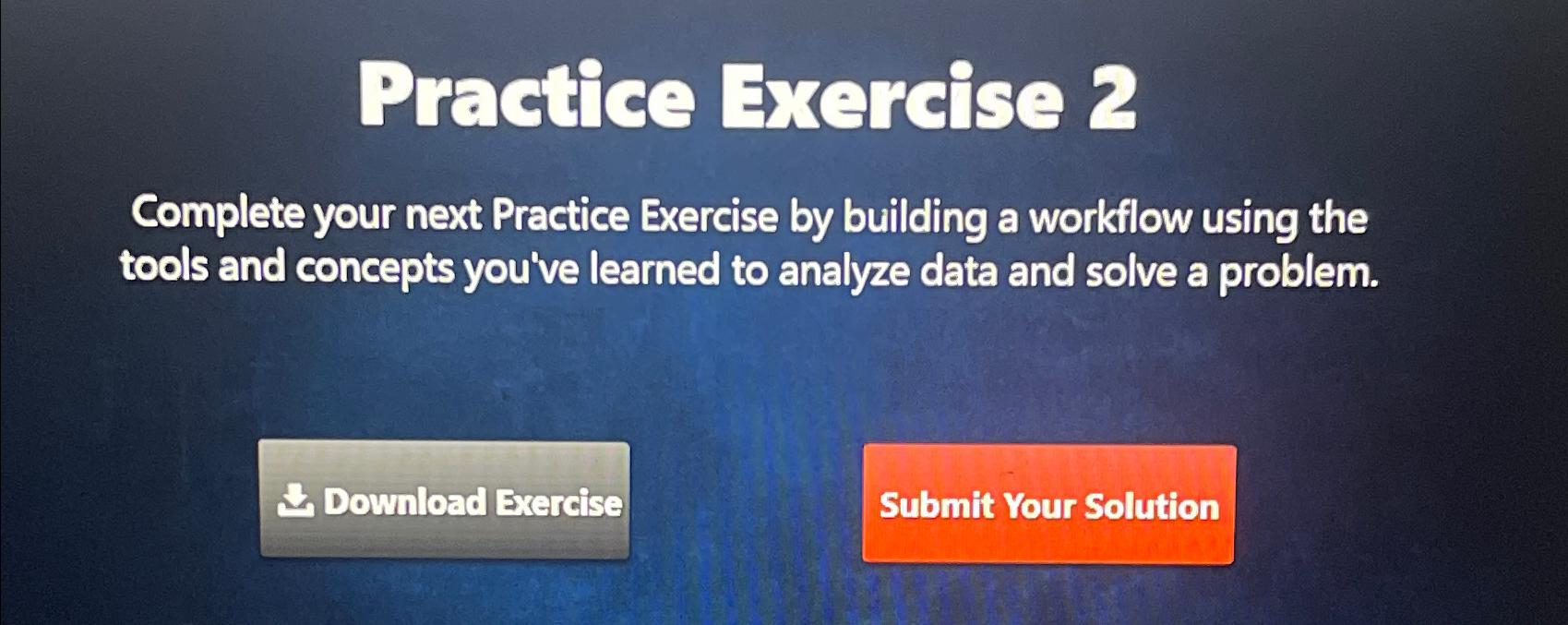 Solved Practice Exercise 2Complete your next Practice | Chegg.com