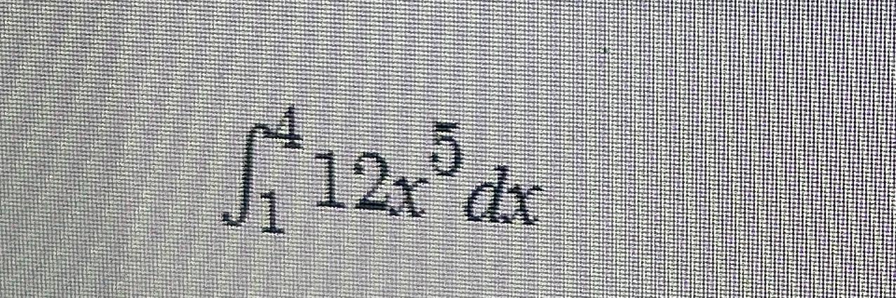 Solved ∫1412x5dx | Chegg.com