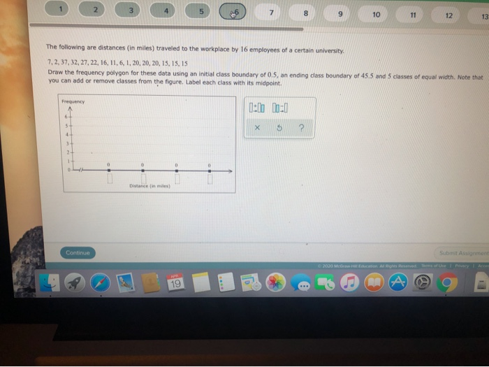 Solved 23 4 The following are distances (in miles) traveled | Chegg.com