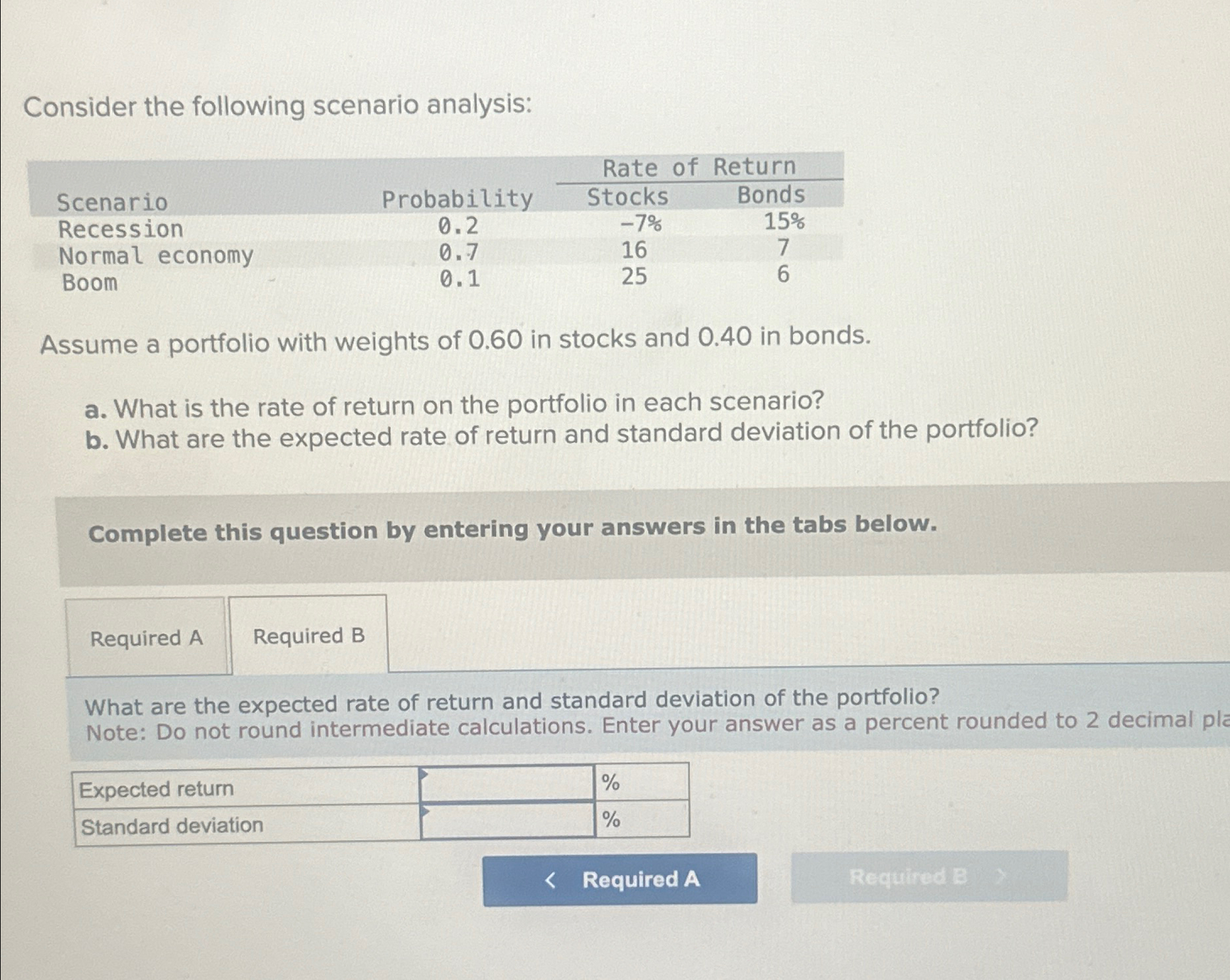 Solved Consider The Following Scenario | Chegg.com