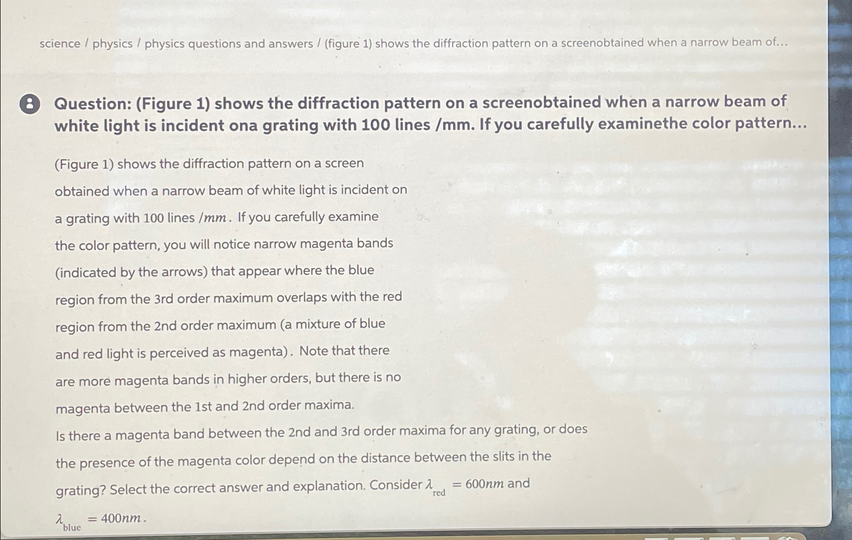 Solved Science ï Physics ï Physics Questions And Answers Chegg