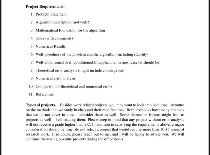 Solved Please read project requirements and full fill all | Chegg.com