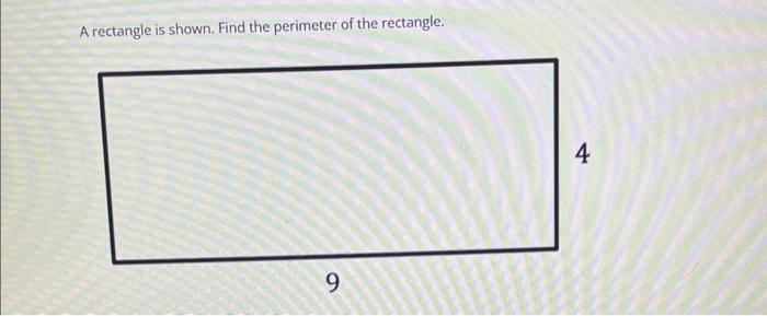 find the perimeter of the following rectangle 2x 3x