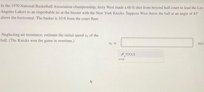 Solved In the 1970 National Basketball Association