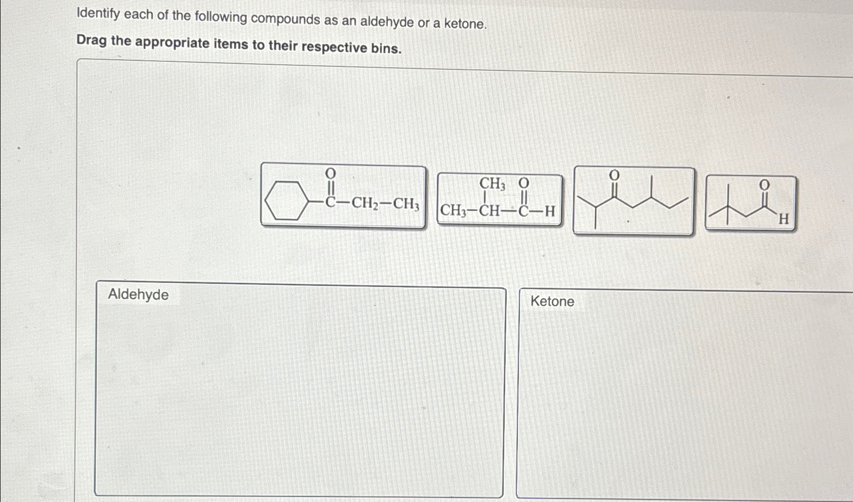 Solved Identify each of the following compounds as an | Chegg.com
