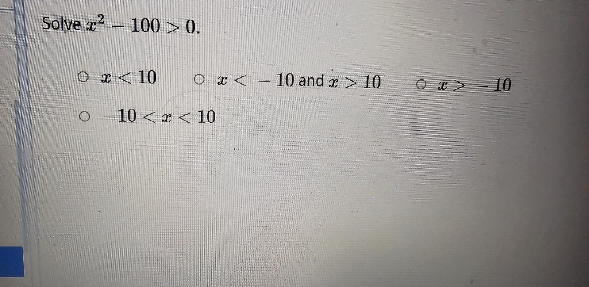 Solved Solve X2 100 0x 10 10 Chegg