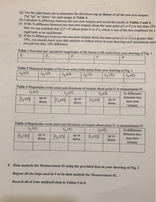 Provided Data For Exp 7 And Instructions For Data Chegg Com